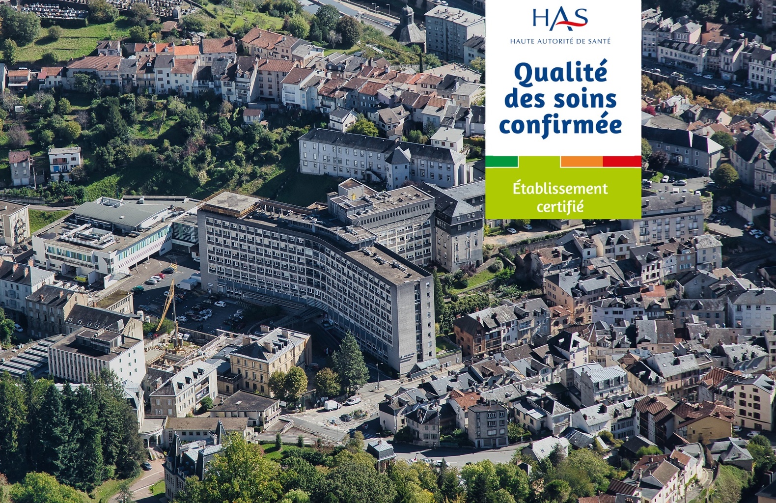 Le centre Hospitalier certifié par la HAS